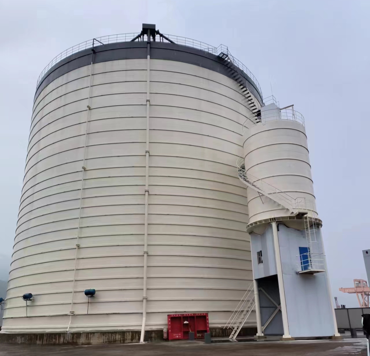 曲阜10万吨水泥钢板库