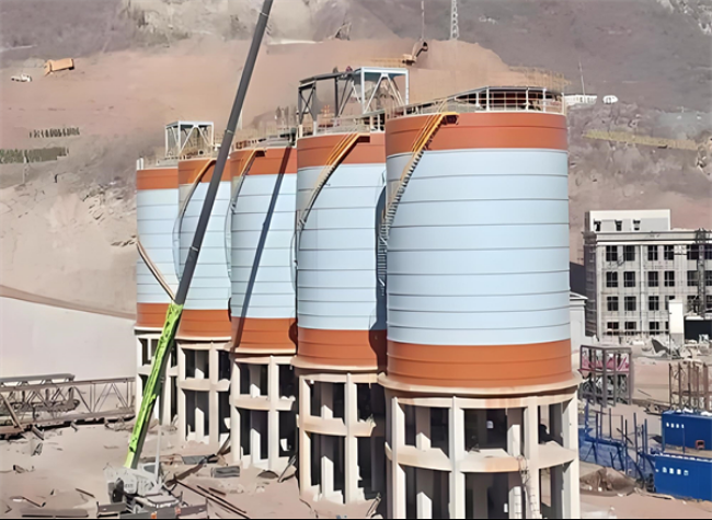 曲阜高架钢板仓